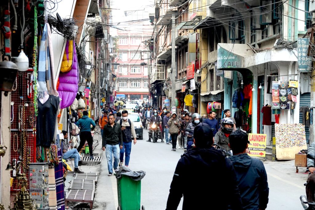 Enge Gassen in Thamel