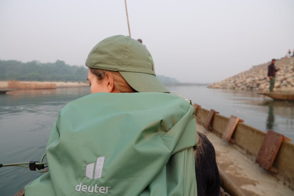 Im Einbaum zum Chitwan NP