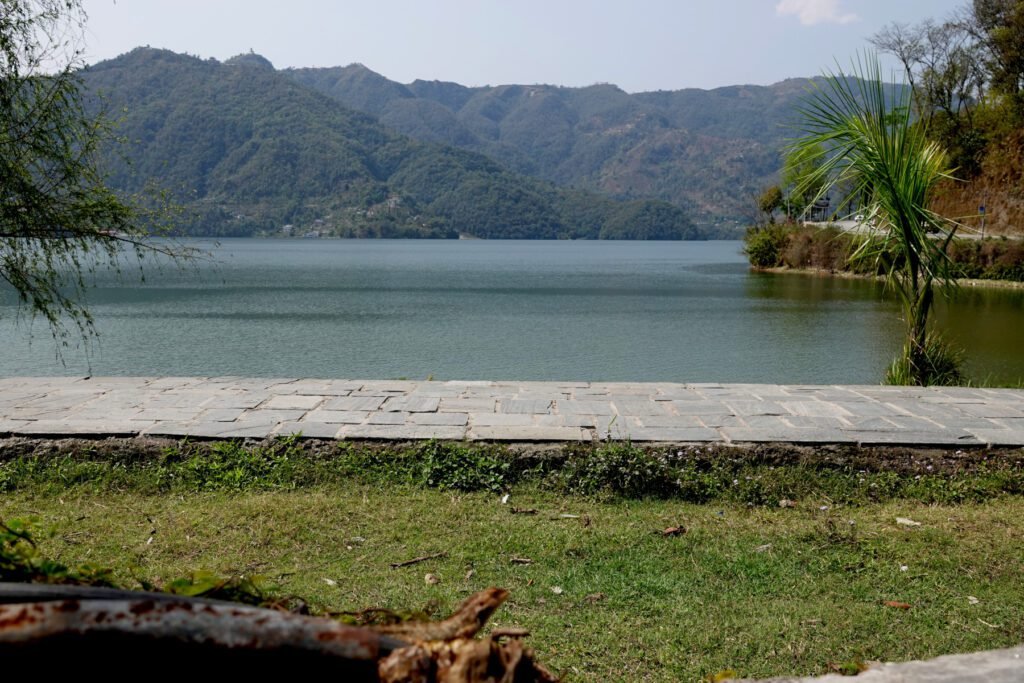 Ausblick aus unserer Hütte