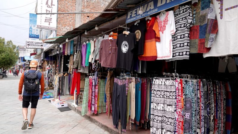 Schlendern durch Pokhara