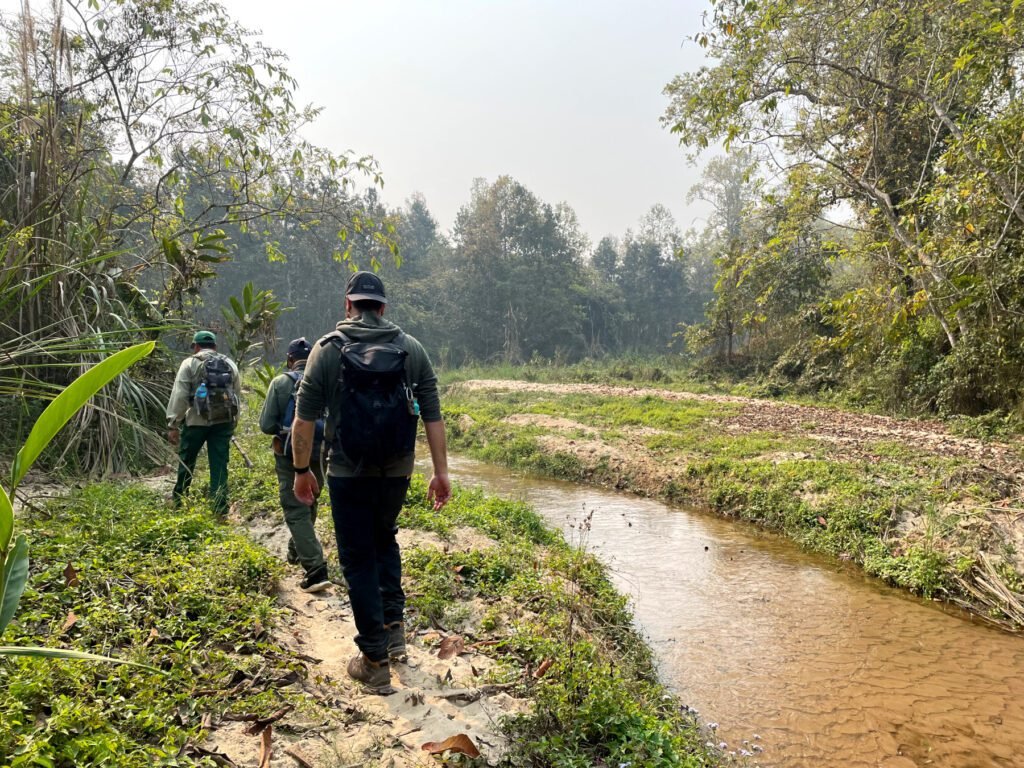 Wanderung durch den Chitwan Nationalpark