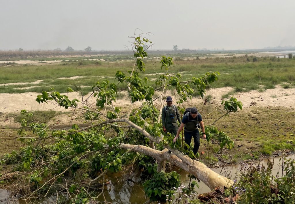 Wanderung durch den Chitwan Nationalpark