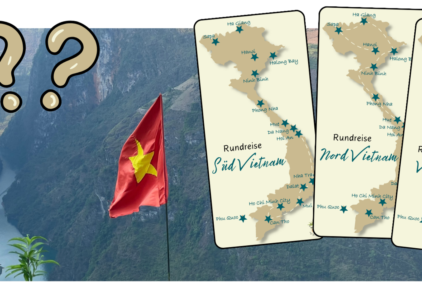 Wie viele Tage für Vietnam? Welche Route ist die beste?