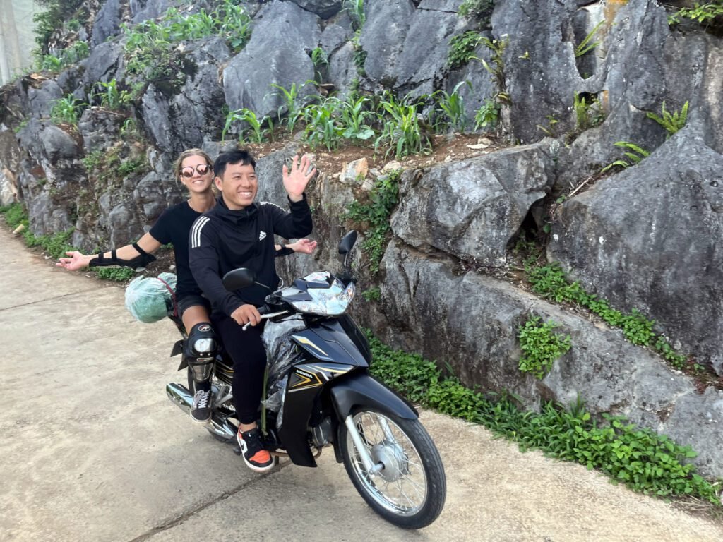 Motorrad fahren in Vietnam