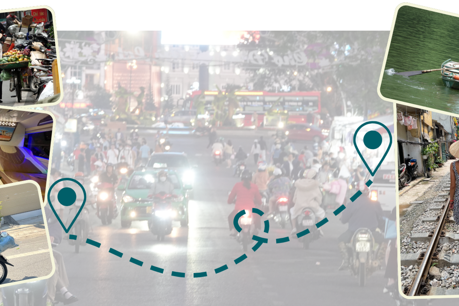 Individuelle Fortbewegung in Vietnam