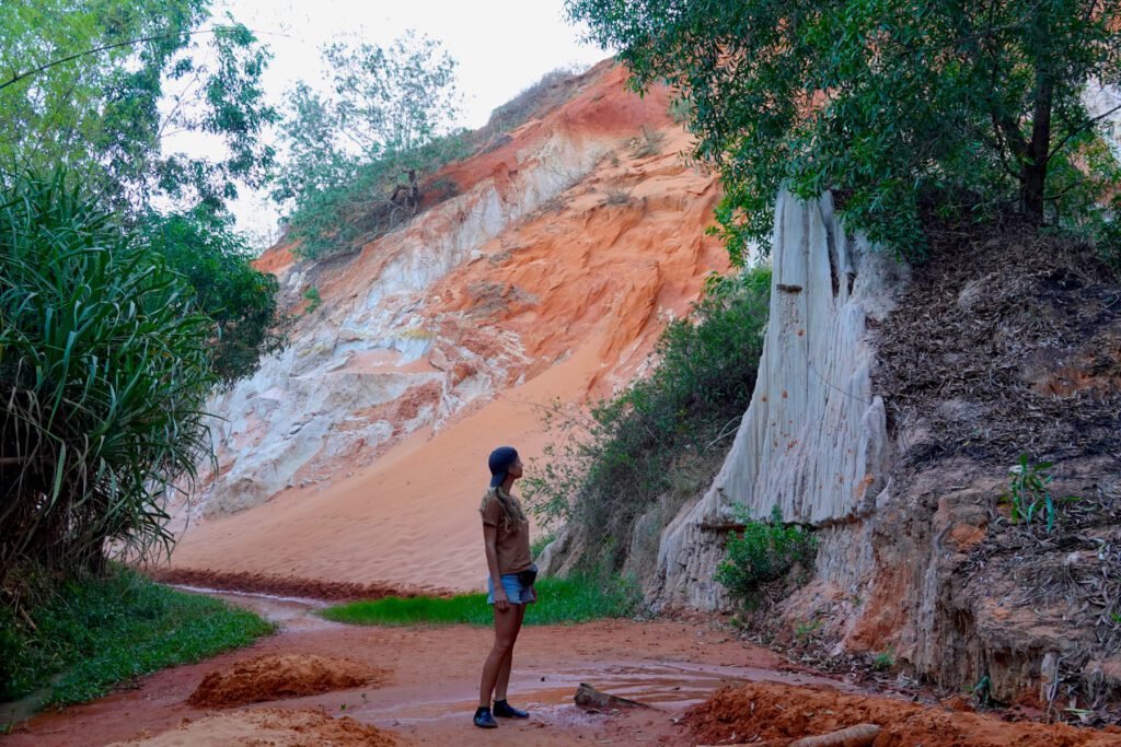 Der Fairy Stream kurz vorm Sonnenuntergang