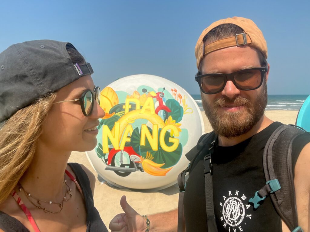 Am Strand von Da Nang