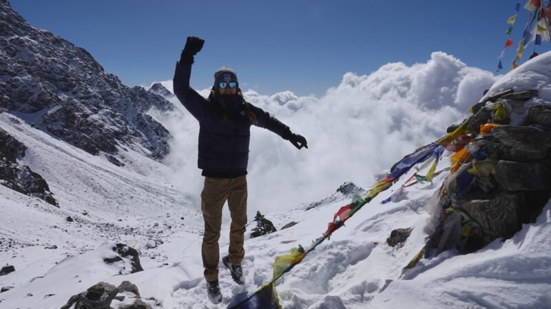 Laurebina Pass- 4600m - Geschafft