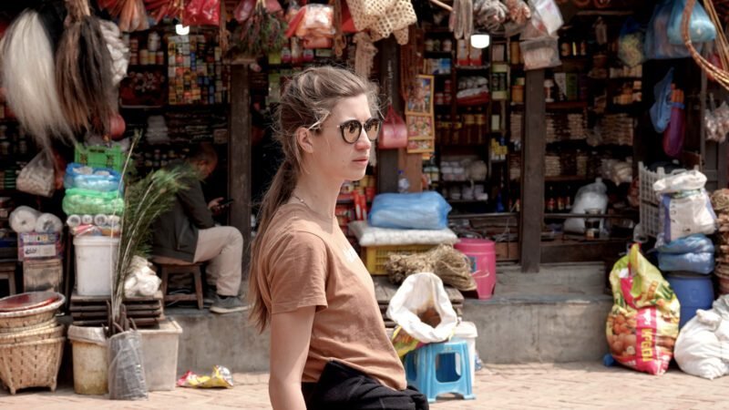 Geschäfte am Patan Durban Square