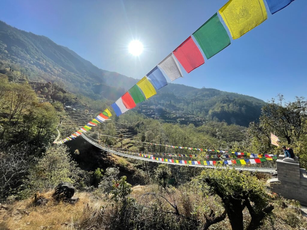 Und immer wieder Hängebrücken