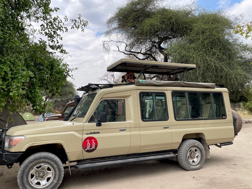 Unser 4x4 Jeep in Tansania