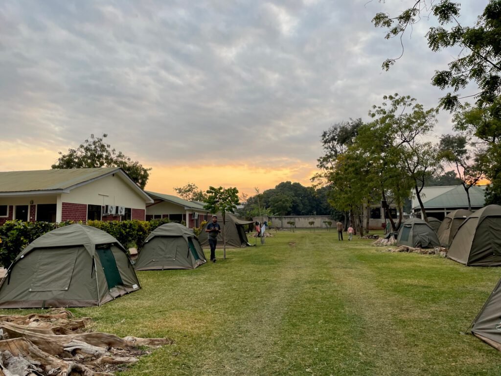 Zeltplatz in der Nähe vom Lake Manyara