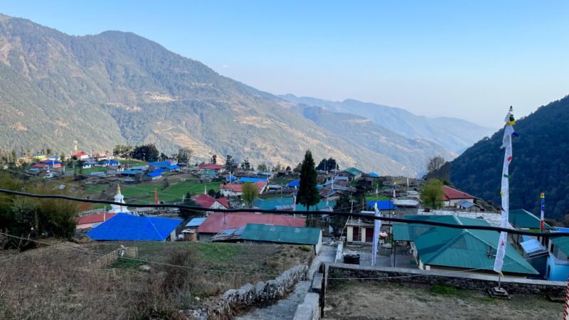 Das Dorf Melamchigaon