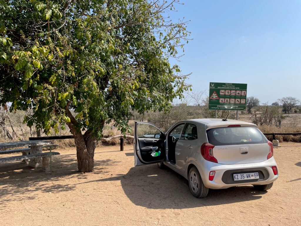 Picknickplatz im Kruger-Nationalpark