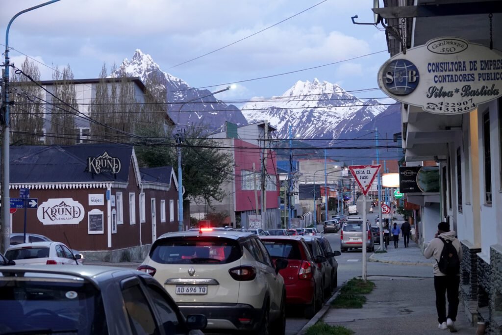 In den Straßen Ushuaias