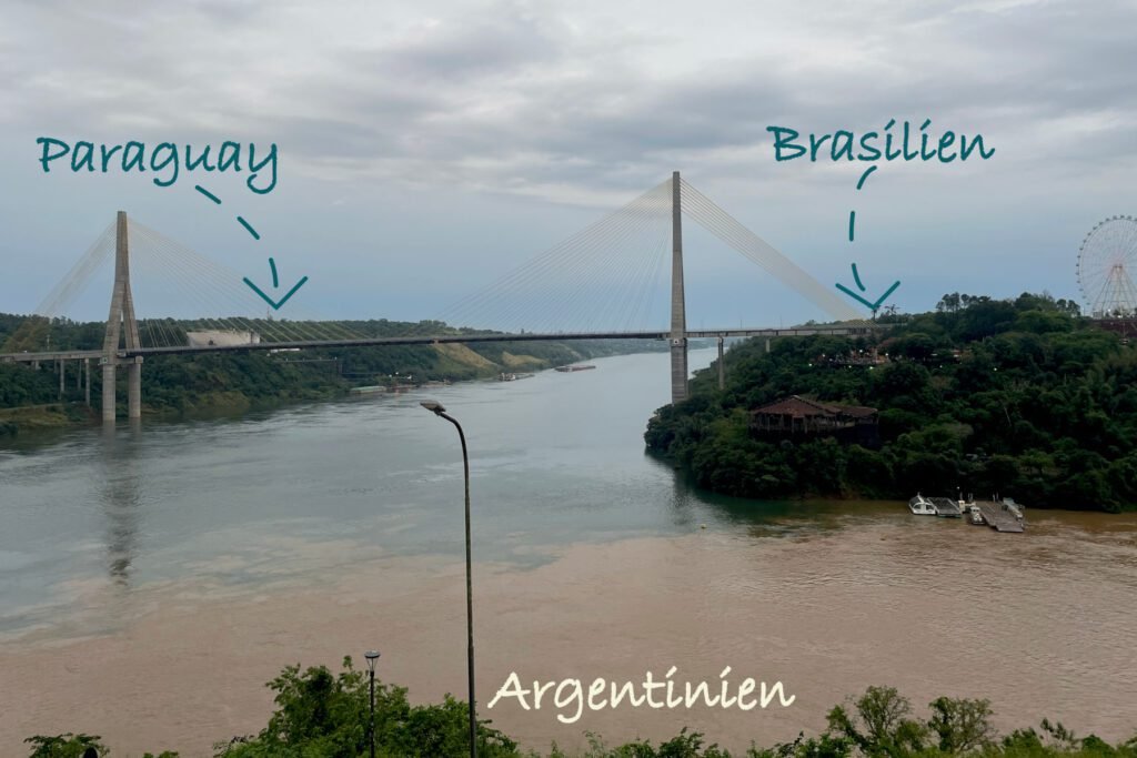Das Dreiländereck - Paraguay, Brasilien und Argentinien