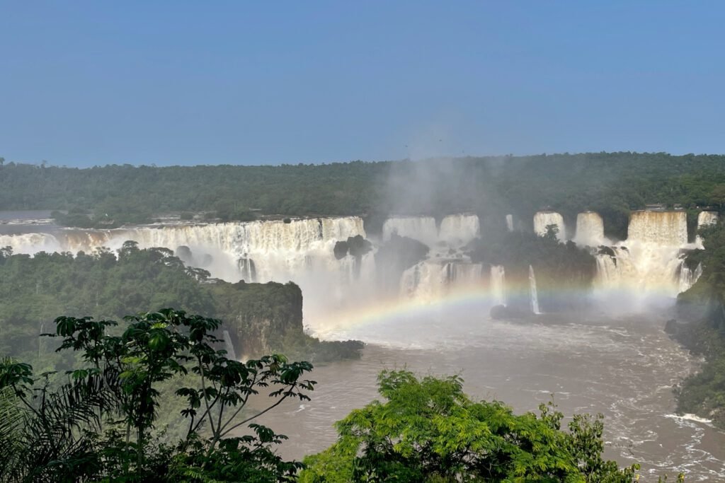 Grandiose Aussicht zur argentinischen Seite