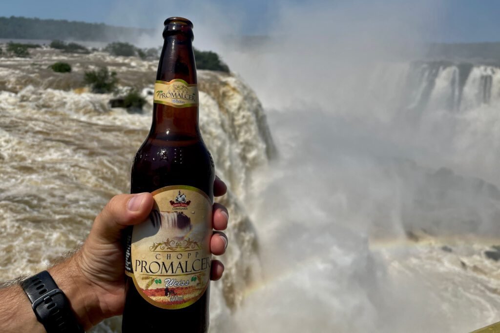 Leckeres Bier auf der brasilianischen Seite