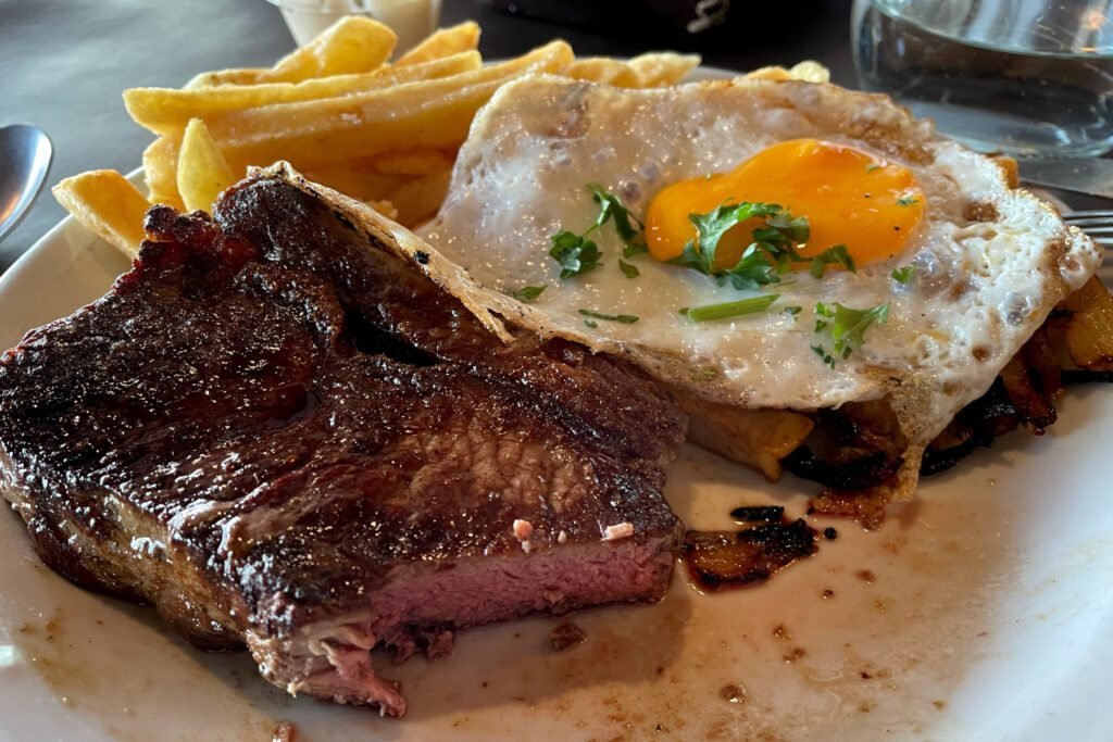 Argentinisches Steak in Ushuaia