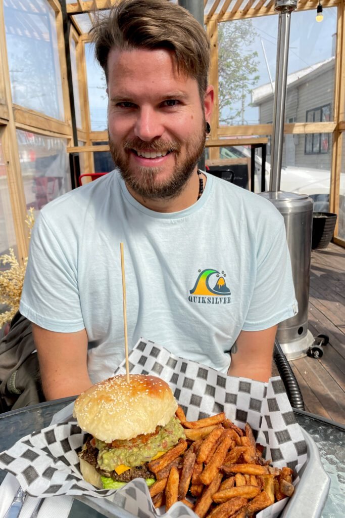 Noch einmal lecker Burger