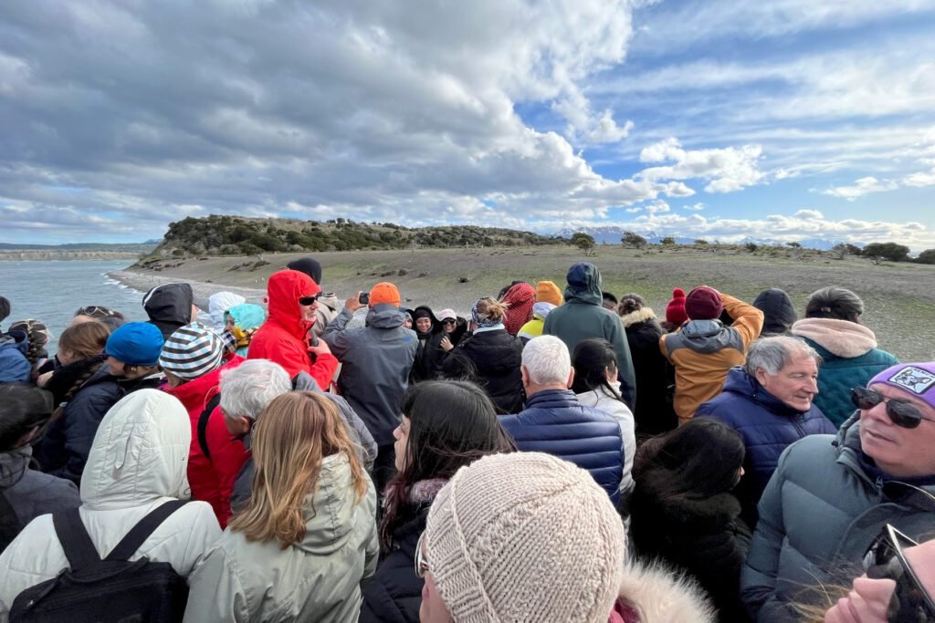 Dichtes Gedränge - alle wollen die Pinguine sehen