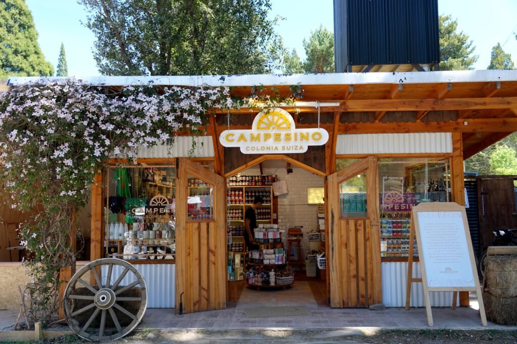 Geschäft in der Colonia Suiza