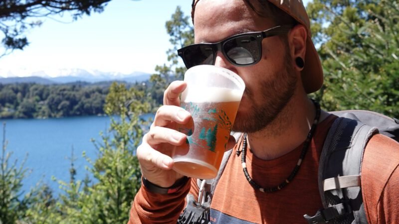 Frisch gezapftes Patagonia Bier