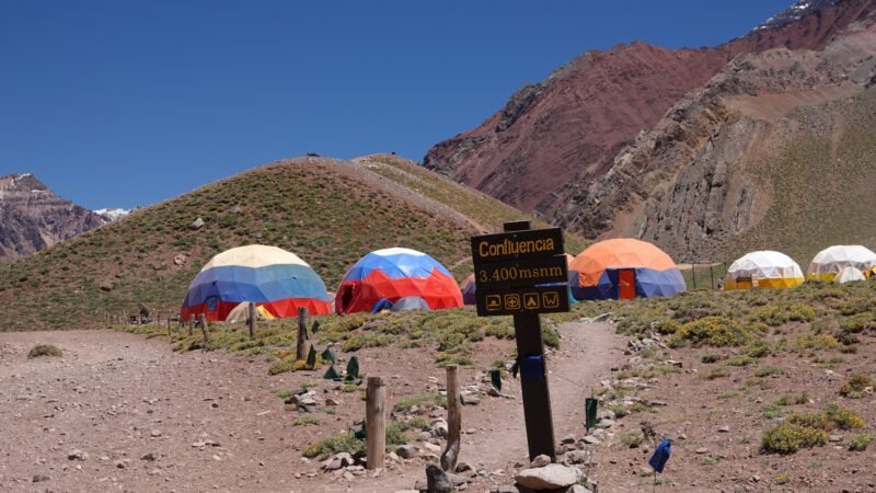 Das Aconcagua Base Camp