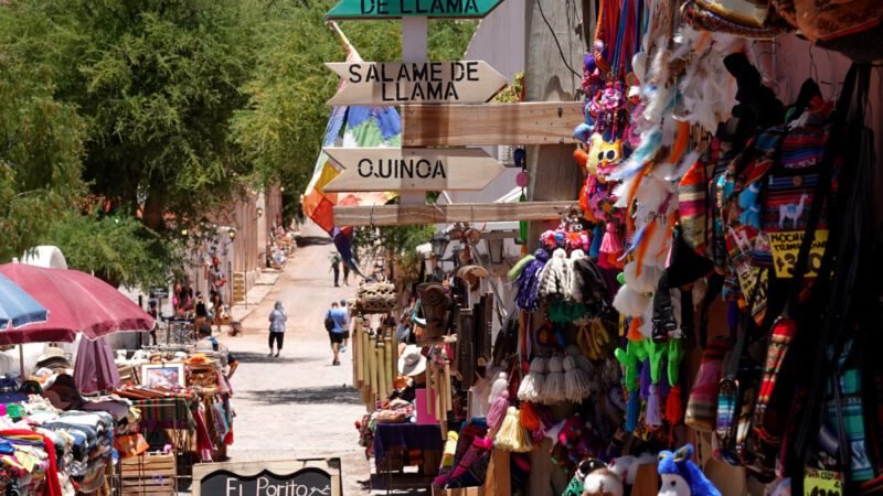 Purmamarca - Stadt aus Souvenirs
