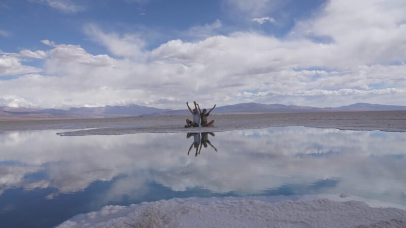 Am Salzsee in der Salina Grande