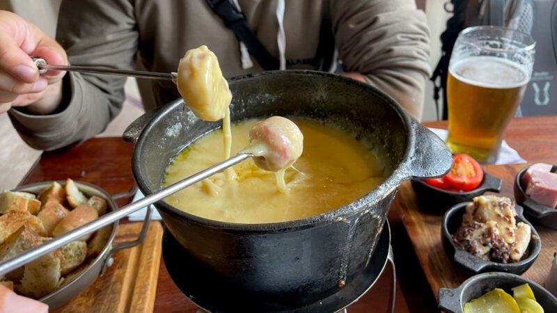 Fondue in Bariloche, der argentinischen Schweiz