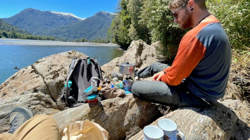 Kleine Pause in der Hitze