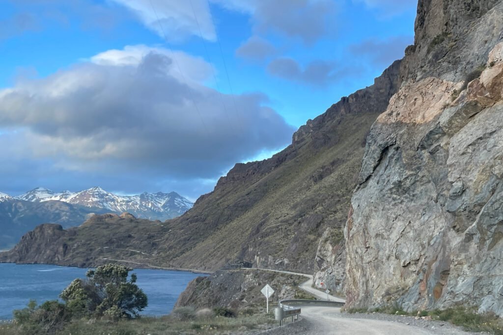 Schotterstraße in Richtung Chile Chico