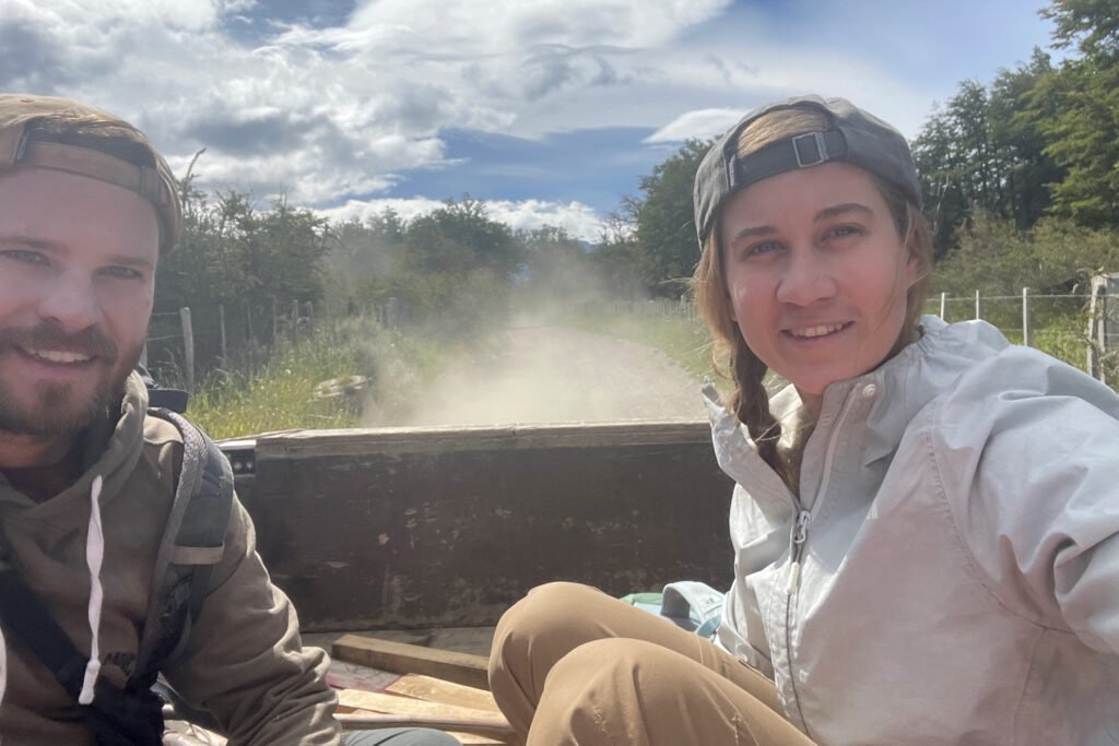 Mit dem Pick-Up zur Wanderung