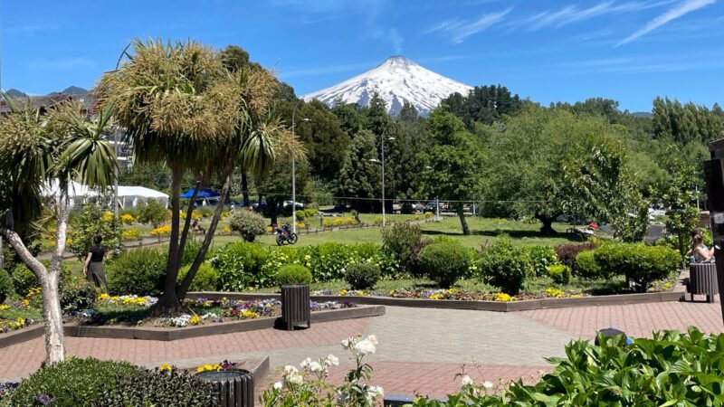 Der Vulkan Villarrica