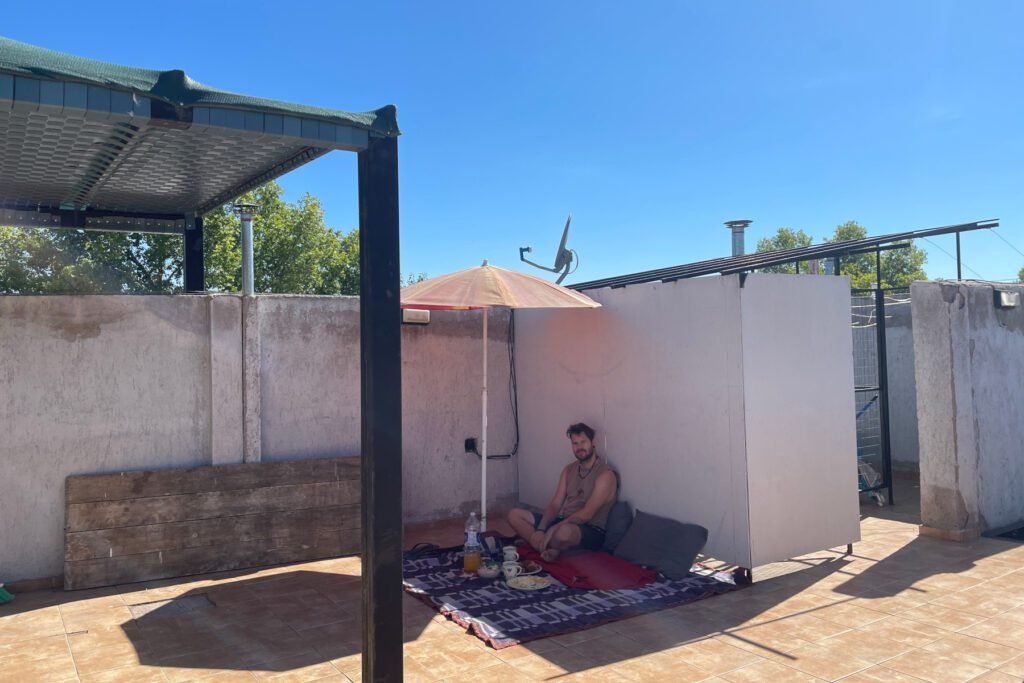 Auf der Suche nach Schatten