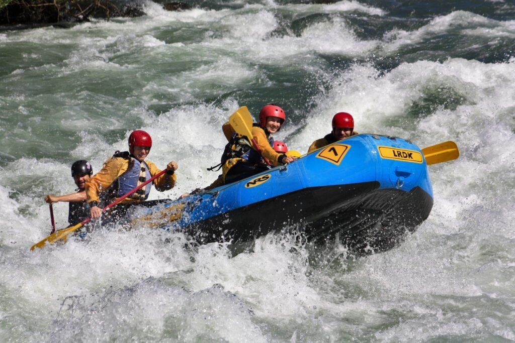 Rafting ist Teamwork