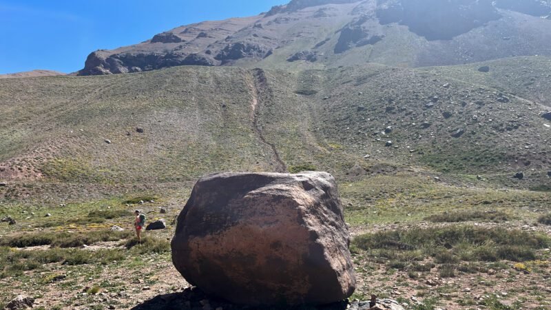 Ein Stein hinterlässt Spuren