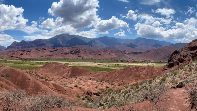 Panorama der Landschaft