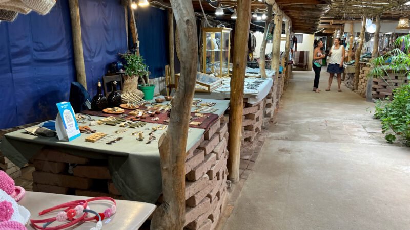 Ein schöner Handwerksmarkt im Herzen Cachis