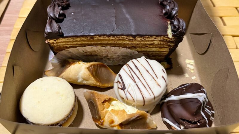 Das hat die Bäcker Dame uns für die letzten Pesos eingepackt