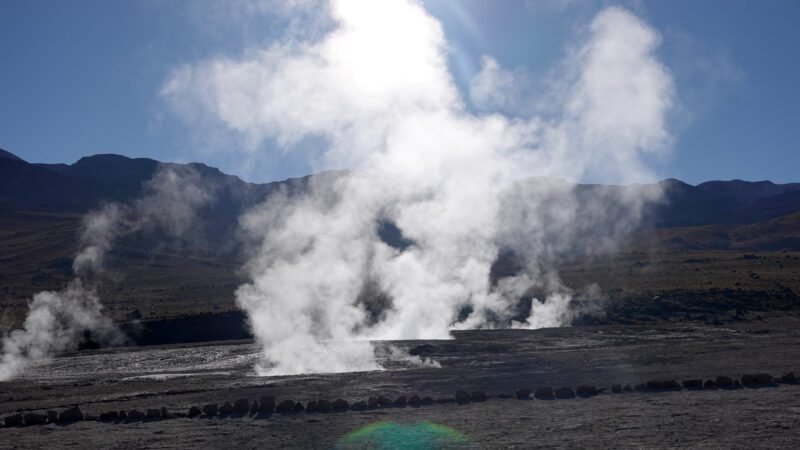 Und das drittgrößte Geysirfeld weltweit