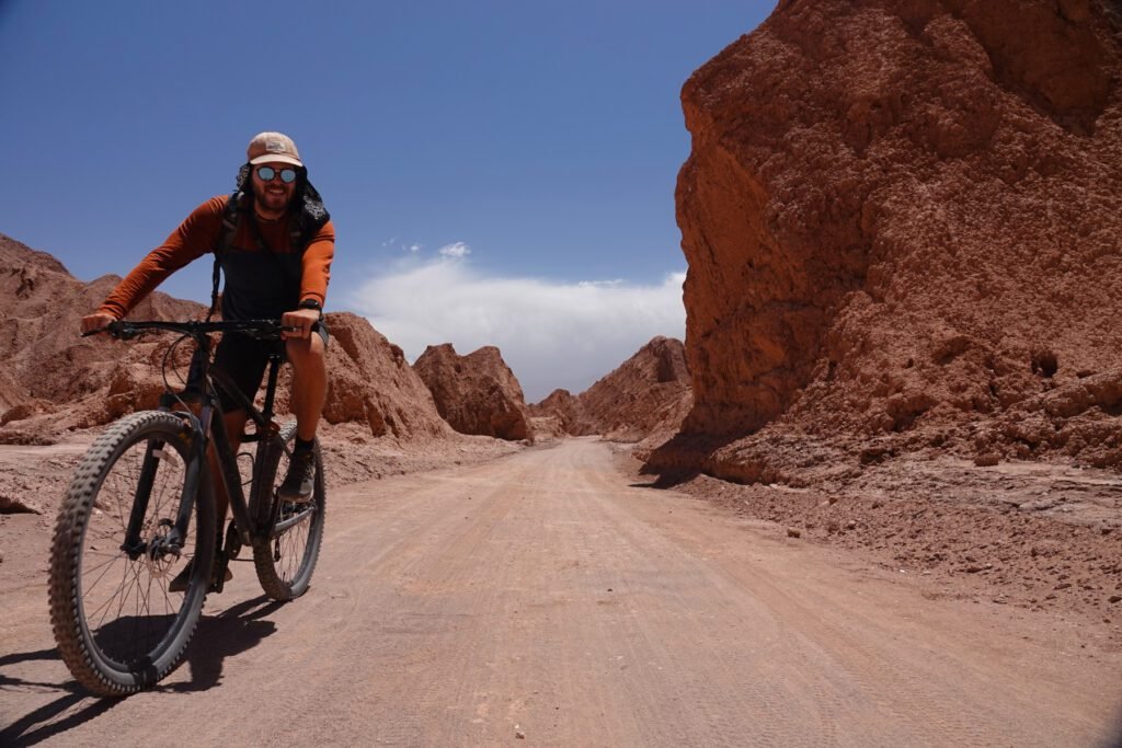 Mit dem Rad durch die Wüste