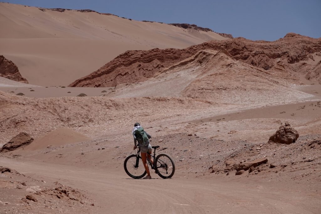 Nichts als Steine Sand und gleißende Sonne