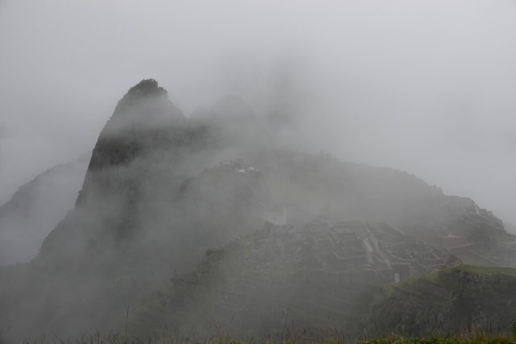 Früh am Morgen mit dichtem Nebel