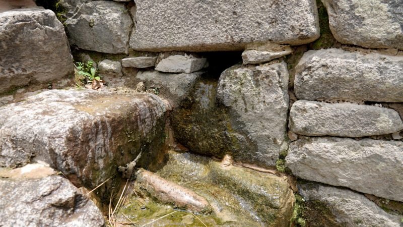 Wasserleitungen der Inka