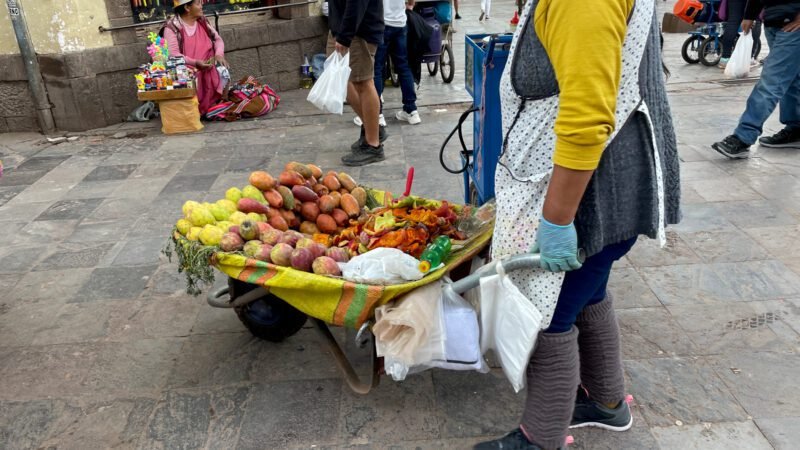 Überall gibt es Kaktusfeigen zu kaufen