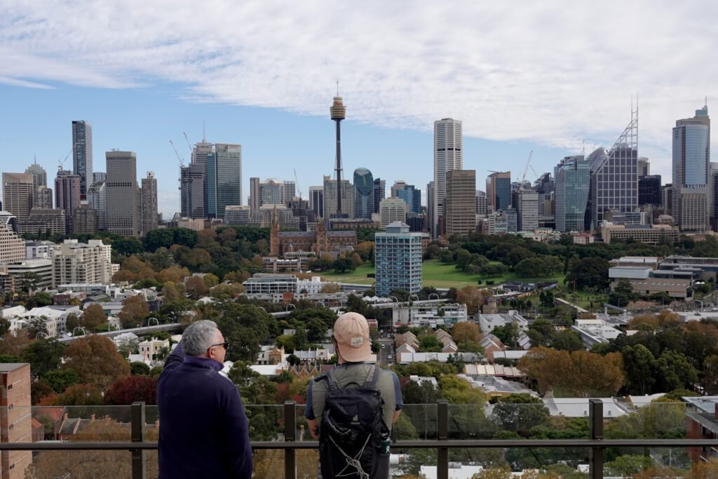 Nick zeigt uns Sydney von oben