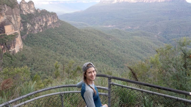Wunderschöne Aussicht in den Blue Mountains