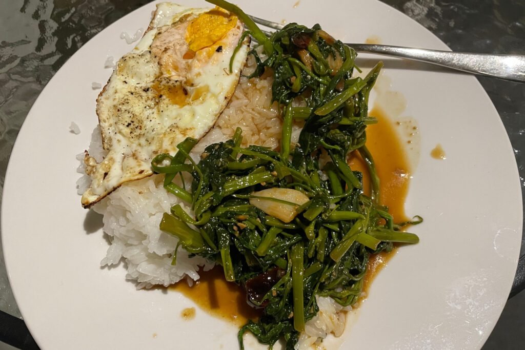 Wir genießen es, in der neuen Unterkunft selbst zu kochen